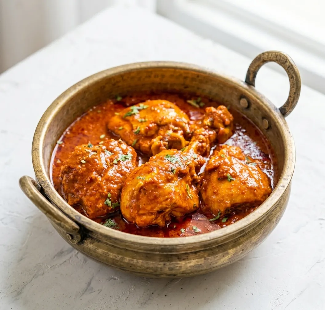 Fiery Chicken Vindaloo at The Mango Tree — Spicy Indian curry in Medicine Hat, AB