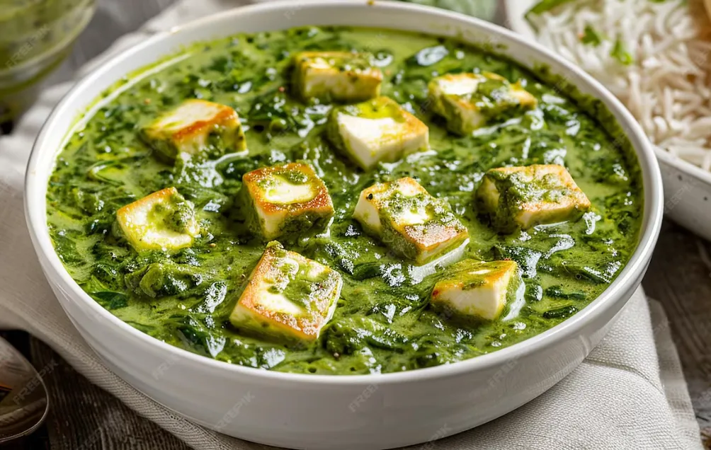 Creamy Palak Paneer at The Mango Tree — Best vegetarian Indian food in Medicine Hat, AB